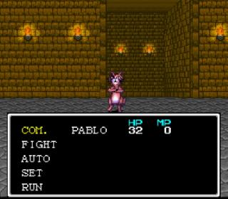 Screenshot Thumbnail / Media File 1 for Tecmo Secret of the Stars (USA) [Bug Fix by KingMike v1.0] (Decatus Bribe Fix)